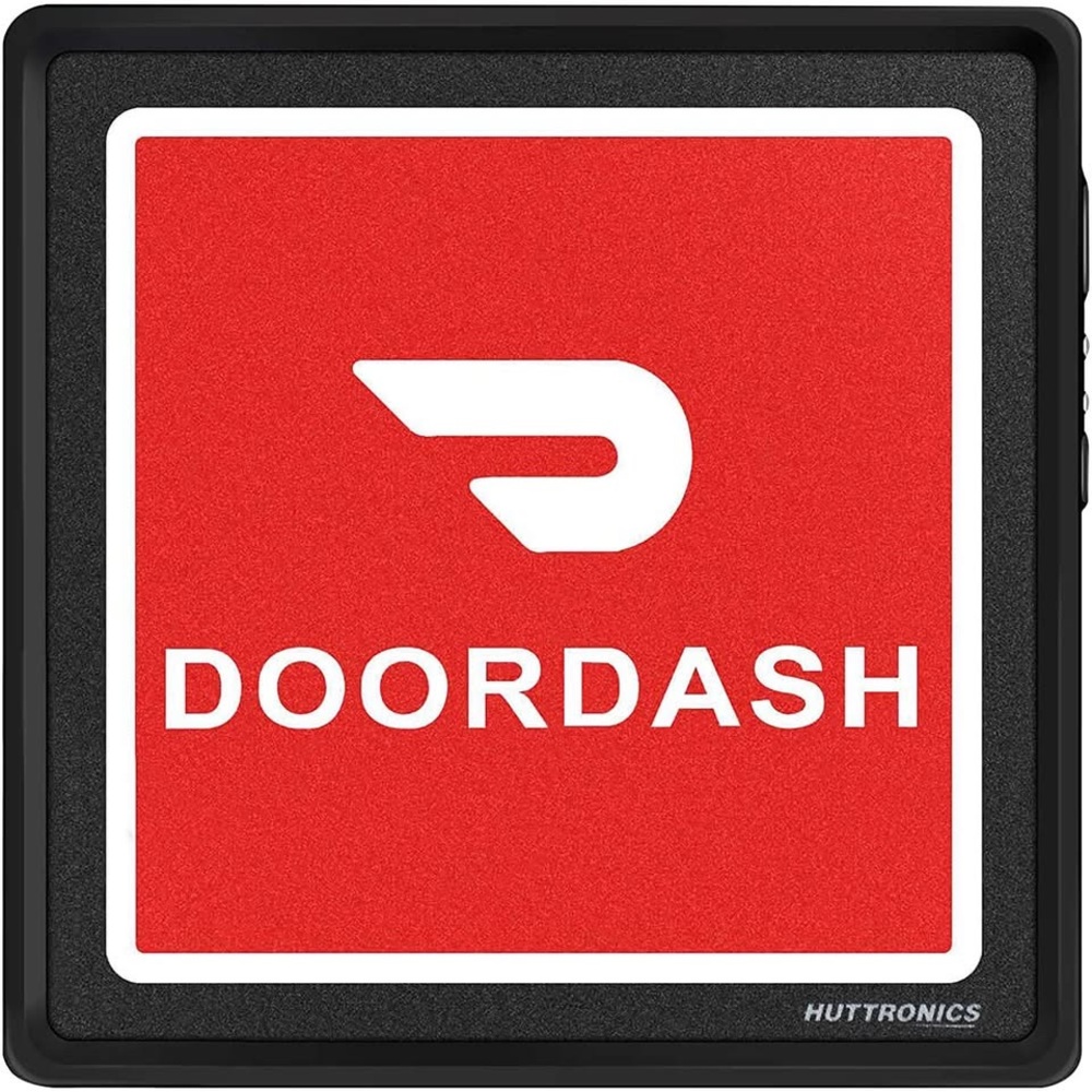 DoorDash Red LED Sign
